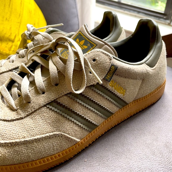 adidas Shoes | Adidas Sambamens Adidas Samba Hemp Athletic Shoe | Poshmark
